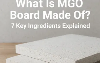 what is mgo board made of