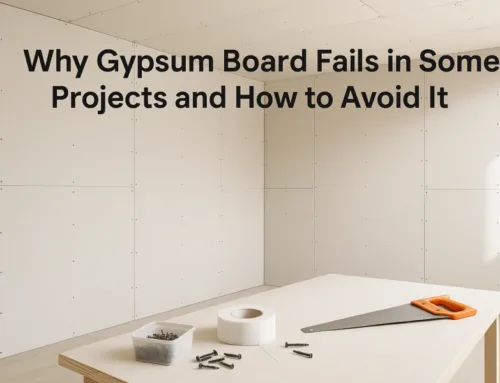 Why Gypsum Board Fails in Some Projects and How to Avoid It