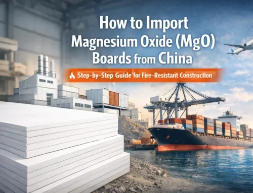 How to Import Magnesium Oxide (MgO) Boards from China: Step-by-Step Guide